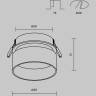 Встраиваемый светильник MAYTONI AMARY DL062-GU10-W